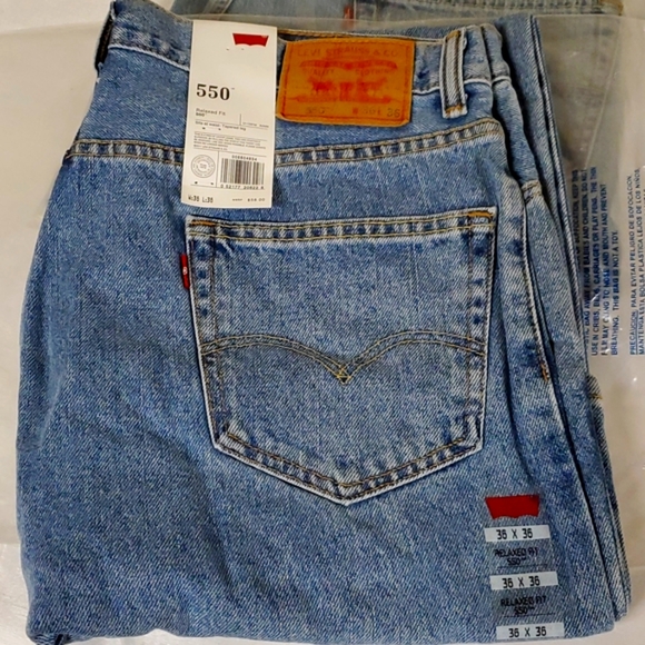 Levi's Other - 36"x36" Men"s Levis 550 Relaxed  😎 Fit  Denim Jean